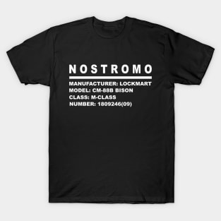 Nostromo Alien Ship T-Shirt